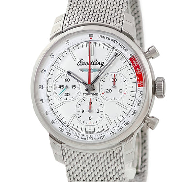 腕時計 ブライトリング BREITLING トップタイム B01 フォード サンダーバード AB01766A1A1A1 AB0176 自動巻き メンズ 未使用 ホワイト