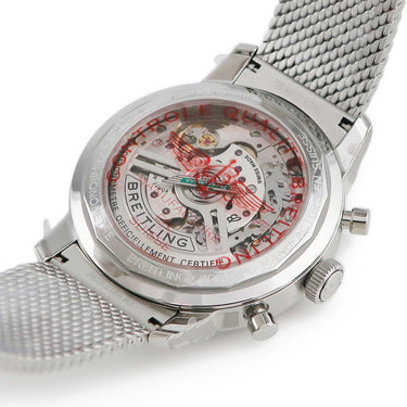 腕時計 ブライトリング BREITLING トップタイム B01 フォード サンダーバード AB01766A1A1A1 AB0176 自動巻き メンズ 未使用 ホワイト