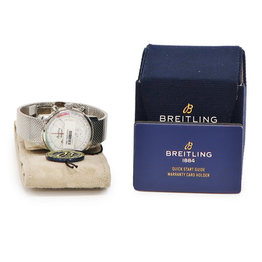 腕時計 ブライトリング BREITLING トップタイム B01 フォード サンダーバード AB01766A1A1A1 AB0176 自動巻き メンズ 未使用 ホワイト