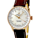 腕時計 ブライトリング BREITLING ナビタイマー 36 R17327211A1P1 R17327 自動巻き メンズ レディース 未使用 K18RG 純正ダイヤ シェル