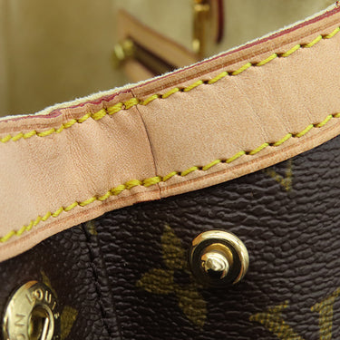 ルイヴィトン LOUIS VUITTON ハムステッドPM M51168 モノグラム モノグラムキャンバス ハンドバッグ ゴールド金具 茶