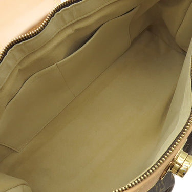 ルイヴィトン LOUIS VUITTON ボエシMM M45714 モノグラム モノグラムキャンバス トートバッグ ゴールド金具 茶