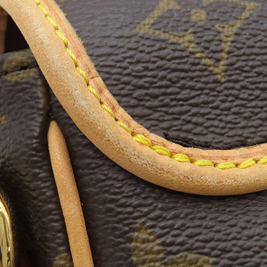 ルイヴィトン LOUIS VUITTON ティカル PM M40078 モノグラム モノグラムキャンバス ショルダーバッグ ゴールド金具 茶