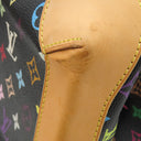 ルイヴィトン LOUIS VUITTON ウルスラ M40124 ノワール モノグラムマルチカラー ハンドバッグ ゴールド金具 黒 村上隆