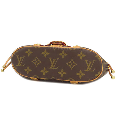 ルイヴィトン LOUIS VUITTON テダ PM M92399 モノグラム モノグラムキャンバス ハンドバッグ ゴールド金具 茶 ミニバッグ