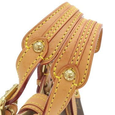 ルイヴィトン LOUIS VUITTON テダ PM M92399 モノグラム モノグラムキャンバス ハンドバッグ ゴールド金具 茶 ミニバッグ