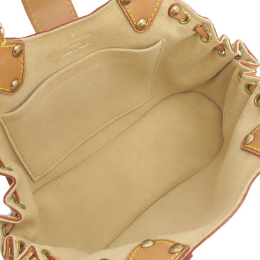 ルイヴィトン LOUIS VUITTON テダ PM M92399 モノグラム モノグラムキャンバス ハンドバッグ ゴールド金具 茶 ミニバッグ