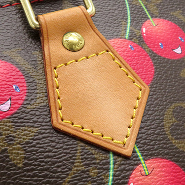 ルイヴィトン LOUIS VUITTON サック プラ M95010 モノグラム モノグラムキャンバス トートバッグ ゴールド金具 村上隆 茶 ハンドバッグ