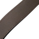 ルイヴィトン LOUIS VUITTON マジェスティウ リミテッド N91280 モノグラム×ボルドー モノグラムキャンバス オーストリッチ リザード ショルダーバッグ ゴールド金具 茶