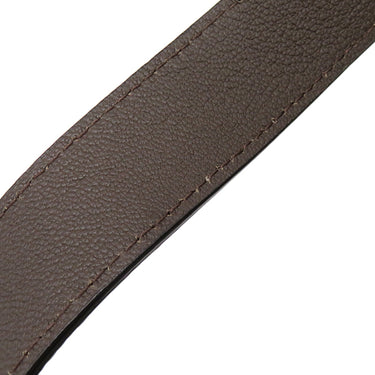 ルイヴィトン LOUIS VUITTON マジェスティウ リミテッド N91280 モノグラム×ボルドー モノグラムキャンバス オーストリッチ リザード ショルダーバッグ ゴールド金具 茶