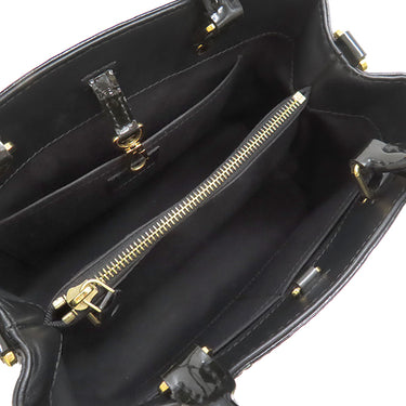 ルイヴィトン LOUIS VUITTON モンテーニュBB M50171 ノワール モノグラムヴェルニ 2WAYバッグ ゴールド金具 黒 ハンドバッグ ショルダー