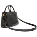 ルイヴィトン LOUIS VUITTON モンテーニュBB M50171 ノワール モノグラムヴェルニ 2WAYバッグ ゴールド金具 黒 ハンドバッグ ショルダー