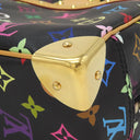 ルイヴィトン LOUIS VUITTON トゥルーヴィル M92662 ノワール モノグラムマルチカラーキャンバス ハンドバッグ ゴールド金具 黒