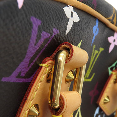 ルイヴィトン LOUIS VUITTON トゥルーヴィル M92662 ノワール モノグラムマルチカラーキャンバス ハンドバッグ ゴールド金具 黒