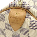 ルイヴィトン LOUIS VUITTON スピーディ 30 N41533 ダミエアズール ダミエアズールキャンバス ハンドバッグ ゴールド金具 白 ボストン