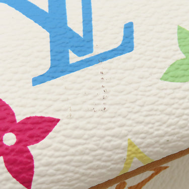 ルイヴィトン LOUIS VUITTON グレタ M40195 ブロン モノグラムマルチカラー ハンドバッグ ゴールド金具 白 肩掛け ワンショルダー