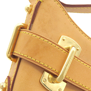 ルイヴィトン LOUIS VUITTON グレタ M40195 ブロン モノグラムマルチカラー ハンドバッグ ゴールド金具 白 肩掛け ワンショルダー