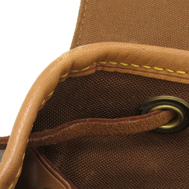 ルイヴィトン LOUIS VUITTON ミニ モンスリ M51137 モノグラム モノグラムキャンバス リュック・デイパック ゴールド金具 茶 バックパック