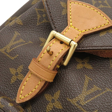 ルイヴィトン LOUIS VUITTON ミニ モンスリ M51137 モノグラム モノグラムキャンバス リュック・デイパック ゴールド金具 茶 バックパック