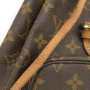 ルイヴィトン LOUIS VUITTON ミニ モンスリ M51137 モノグラム モノグラムキャンバス リュック・デイパック ゴールド金具 茶 バックパック