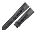 パテックフィリップ PATEK PHILIPPE ブラック クロコダイル 腕時計パーツ 純正 クロコ ベルト ストラップ 替え 予備 正規品 交換 スペア 本革 レザー 20ｍｍ ブラック 黒