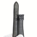 パテックフィリップ PATEK PHILIPPE ブラック クロコダイル 腕時計パーツ 純正 クロコ ベルト ストラップ 替え 予備 正規品 交換 スペア 本革 レザー 20ｍｍ ブラック 黒