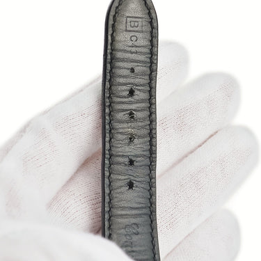 パテックフィリップ PATEK PHILIPPE ブラック クロコダイル 腕時計パーツ 純正 クロコ ベルト ストラップ 替え 予備 正規品 交換 スペア 本革 レザー 20ｍｍ ブラック 黒