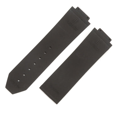 ウブロ HUBLOT ビッグバン 301用 ラバーバンド ブラック ラバー 腕時計パーツ 未使用 純正 替え ベルト ストラップ 25mm ブラック 黒