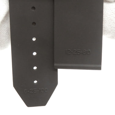 ウブロ HUBLOT ビッグバン 301用 ラバーバンド ブラック ラバー 腕時計パーツ 未使用 純正 替え ベルト ストラップ 25mm ブラック 黒