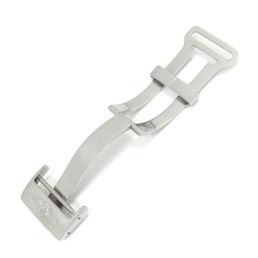 ブライトリング BREITLING シルバー ステンレススチール 腕時計パーツ 純正 ステンレス Dバックル パーツ 替え 交換 予備 フォールディング 18mm幅対応 シルバー 銀