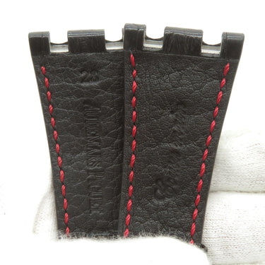 オーデマピゲ AUDEMARS PIGUET ロイヤルオーク用 クロコバンド ブラック クロコダイル 腕時計パーツ 新品同様 純正 替え ベルト ストラップ 28ｍｍ ブラック 黒