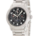 腕時計 ブランパン BLANCPAIN レマン パーペチュアルカレンダー フライバック クロノ 2585F-1130-71 自動巻き メンズ ブラック