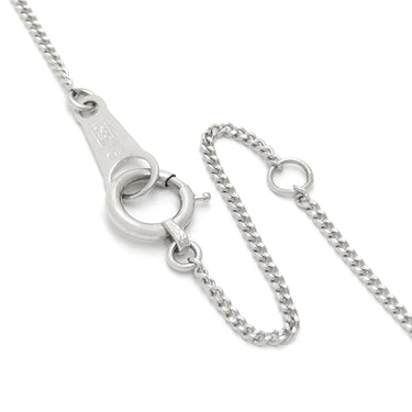 ノンブランド NON BRAND サファイア ダイヤ プラチナシルバー Pt850 サファイア ダイヤモンド ネックレス