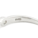 ノンブランド NON BRAND サファイア ダイヤリング プラチナシルバー Pt900 サファイア ダイヤモンド リング 指輪 11号