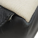 バレンシアガ BALENCIAGA バックパック ホワイト×ブラック キャンバス レザー リュック・デイパック シルバー金具 リュックサック 白 黒