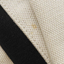 バレンシアガ BALENCIAGA バックパック ホワイト×ブラック キャンバス レザー リュック・デイパック シルバー金具 リュックサック 白 黒