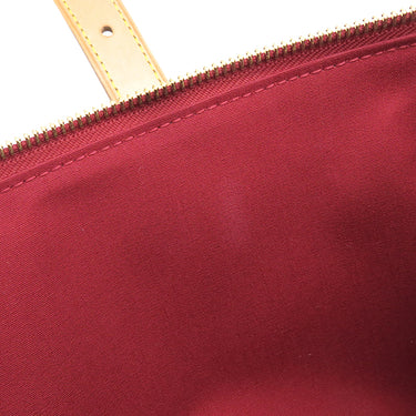 ルイヴィトン LOUIS VUITTON ローズウッド アヴェニュー M93507 ポムダムール モノグラムヴェルニ ショルダーバッグ ゴールド金具 肩掛け 赤