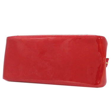 ルイヴィトン LOUIS VUITTON ローズウッド アヴェニュー M93507 ポムダムール モノグラムヴェルニ ショルダーバッグ ゴールド金具 肩掛け 赤