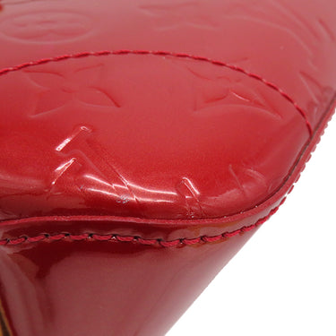 ルイヴィトン LOUIS VUITTON ローズウッド アヴェニュー M93507 ポムダムール モノグラムヴェルニ ショルダーバッグ ゴールド金具 肩掛け 赤