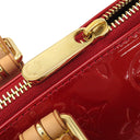 ルイヴィトン LOUIS VUITTON ローズウッド アヴェニュー M93507 ポムダムール モノグラムヴェルニ ショルダーバッグ ゴールド金具 肩掛け 赤