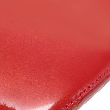 ルイヴィトン LOUIS VUITTON ローズウッド アヴェニュー M93507 ポムダムール モノグラムヴェルニ ショルダーバッグ ゴールド金具 肩掛け 赤