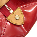 ルイヴィトン LOUIS VUITTON ローズウッド アヴェニュー M93507 ポムダムール モノグラムヴェルニ ショルダーバッグ ゴールド金具 肩掛け 赤