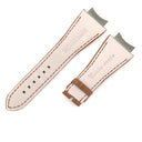 ハリーウィンストン Harry Winston オーシャン用 クロコバンド ブラウン クロコダイル 腕時計パーツ 新品同様 純正 替え ベルト ストラップ 29ｍｍ ブラウン 茶