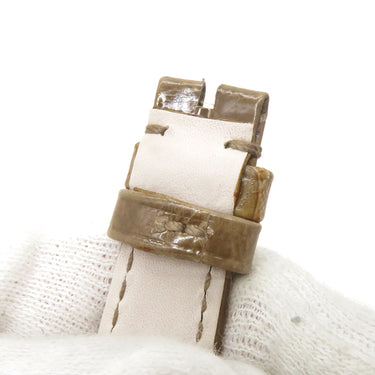 ハリーウィンストン Harry Winston ブラウン クロコダイル 腕時計パーツ 未使用 純正 替え クロコ バンド ベルト ストラップ 17ｍｍ ブラウン 茶