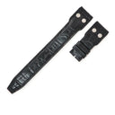 IWC IWC 純正 パイロットウォッチ クロコバンド ブラック クロコダイル 腕時計パーツ 新品同様 替え レザー ベルト ストラップ 予備 スペア 交換 22mm ブラック 黒