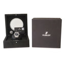 腕時計 ウブロ HUBLOT ビッグバン ワンクリック スチールダイヤモンド 465.SX.1170.RX.1204 自動巻き メンズ 純正ダイヤ ブラック