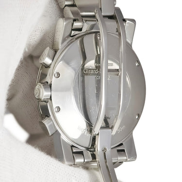 腕時計 ジラールペルゴ GIRARD PERREGAUX GP7000 クロノグラフ 70500.1.11.1914 自動巻き メンズ OH済 シルバー デイト