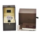 腕時計 ルイヴィトン LOUIS VUITTON タンブール ヴォワイヤージュ クロノグラフ Q102C 自動巻き メンズ グレー バー アラビア 限定