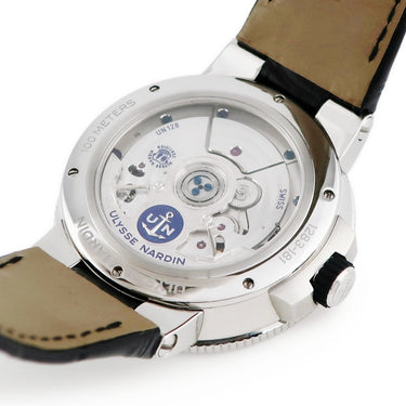 腕時計 ユリスナルダン ULYSSE NARDIN マリーン トゥールビヨン 1283-181/E0 自動巻き メンズ 限定 白 ローマ ラウンド