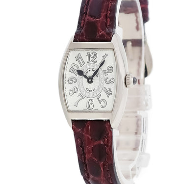 腕時計 フランクミュラー FRANCK MULLER トノウカーベックス レリーフ 2252 QZ REL CD 1R クオーツ レディース 国内正規 K18WG 純正ダイヤ